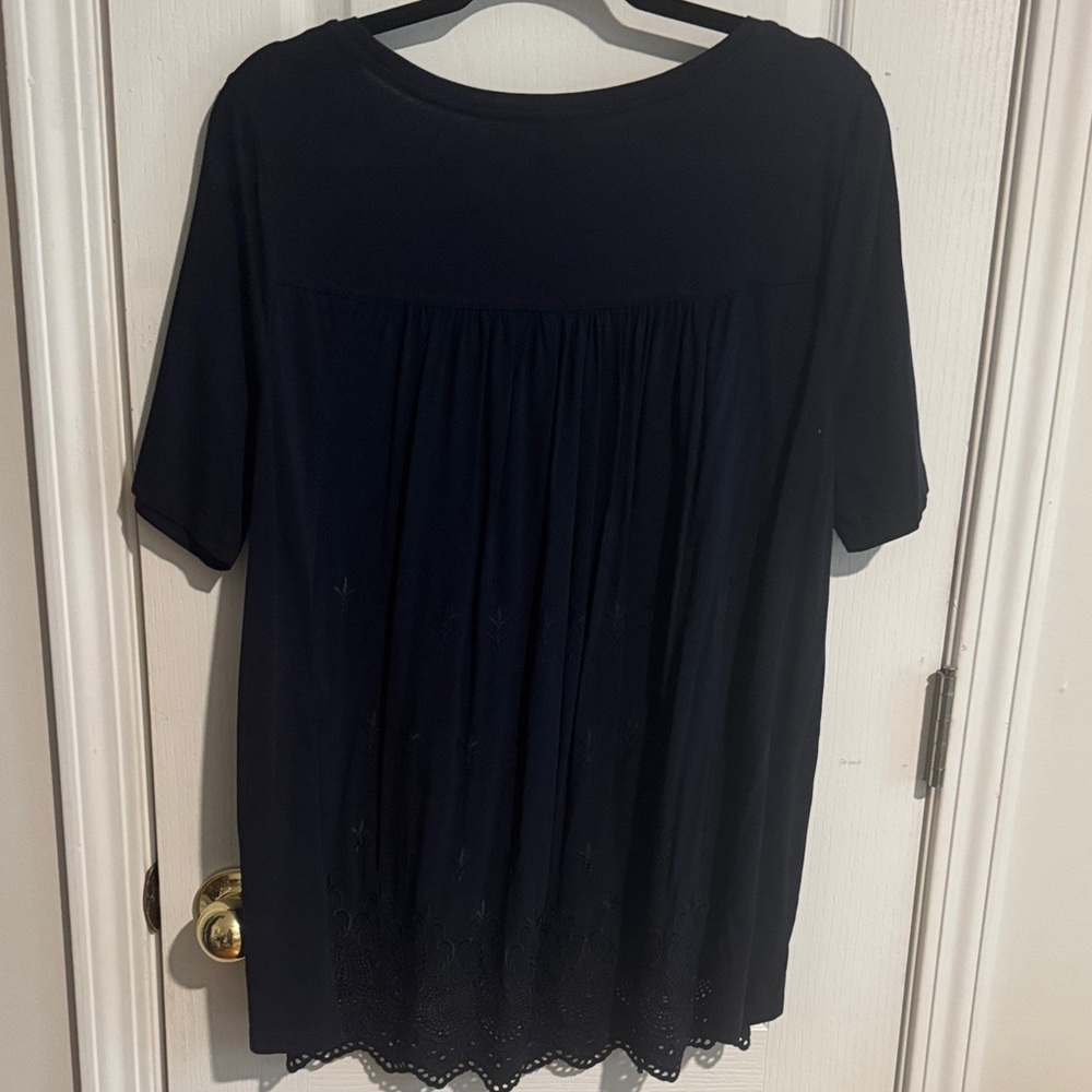 Chico's Navy Blue Tee